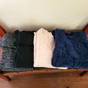 Large sweater bundle- J Crew, J Jill, Gap